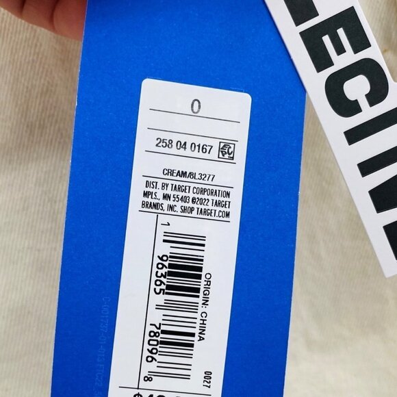 Future Collective Kahlana Brown High Rise Overlap Waist Straight Leg Jeans 0 - Picture 6 of 8